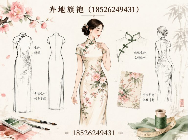 静海区天津旗袍定制展示图